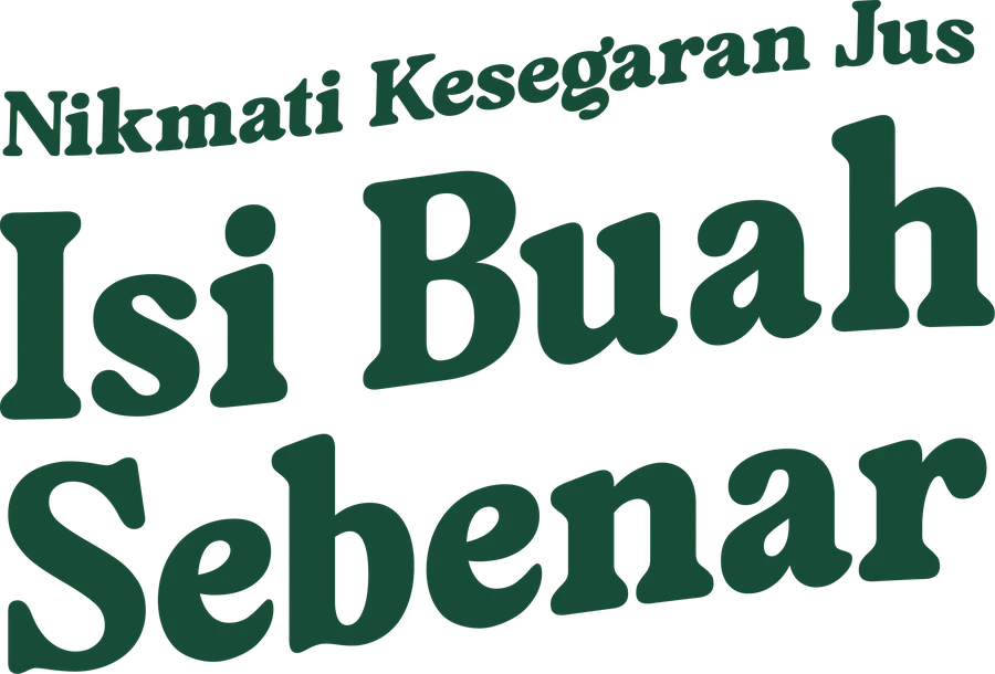 Nikmati Kesegaran Jus Isi Buah Sebenar